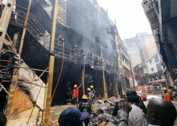 Four buildings, 200 shops destroyed in Mandilas Market fire in Lagos: NEMA