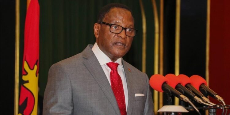 Thousands of supporters of Malawi President Chakwera protest early partial poll results