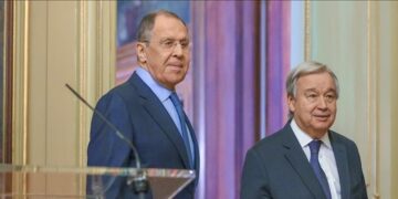 Lavrov discusses UN reforms with Guterres