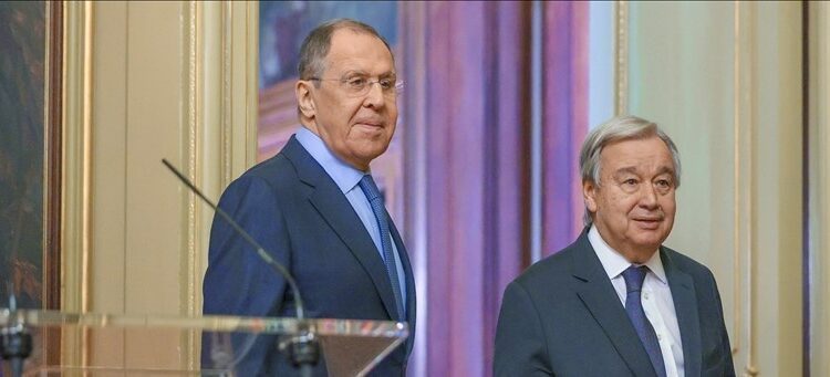Lavrov discusses UN reforms with Guterres