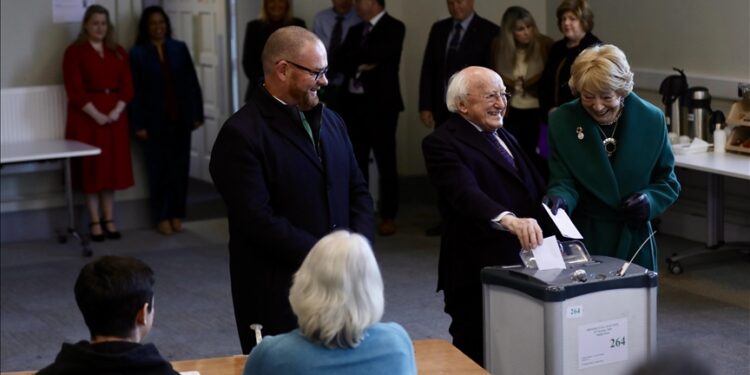 Voting ends in Ireland’s presidential election