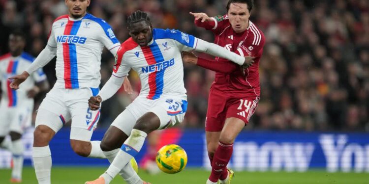 Carabao Cup: Crystal Palace thrash Liverpool 3-0 to compound Arne Slot’s nightmares