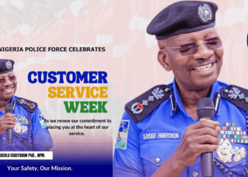 Nigerian police celebrate Customer Service Week