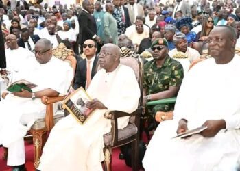 President Tinubu renews calls for Nigeria’s unity, as Akpabio, Abbas, Govs, others pay last respect to Mama Lydia Yilwatda