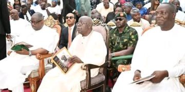 President Tinubu renews calls for Nigeria’s unity, as Akpabio, Abbas, Govs, others pay last respect to Mama Lydia Yilwatda