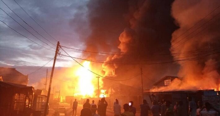 Multimillion-naira buildings razed in Ibadan gas explosion