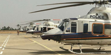 Police tactical teams intensify surveillance with helicopters, drones ahead of Anambra poll