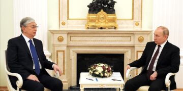 Russian, Kazakh presidents meet informally ahead of official summit to strengthen bilateral ties