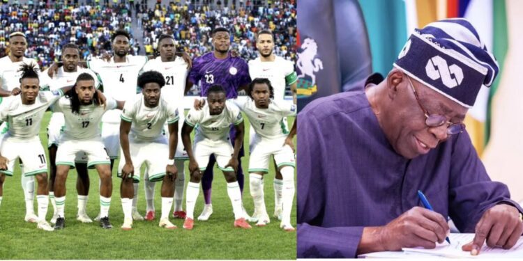 Super Eagles owed six years’ allowances by NFF despite Tinubu’s N12 billion approval