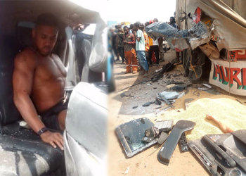 Anthony Joshua involved in accident on Lagos-Ibadan expressway