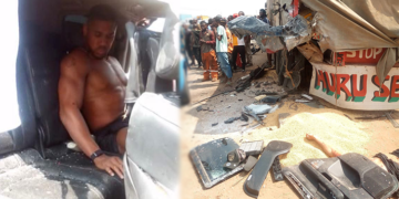 Anthony Joshua involved in accident on Lagos-Ibadan expressway