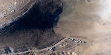 Libyan military delegation examining wreckage of crashed jet in Ankara