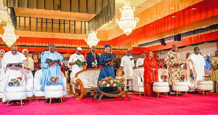 Lawmakers pray for Nigeria as national assembly holds Christmas carol