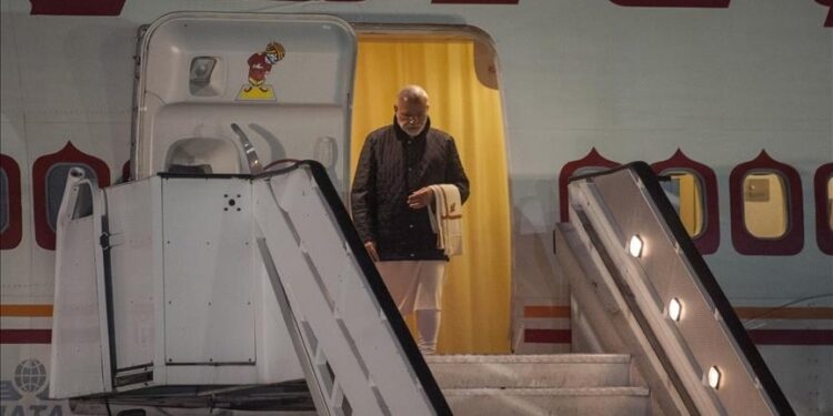 Modi arrives in Addis Ababa for first-ever visit to Ethiopia, signaling deeper ties