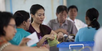 Myanmar junta holds 1st elections since 2021 coup