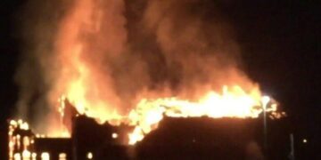 Fire destroys over 100 thatched houses in Borno IDP camp