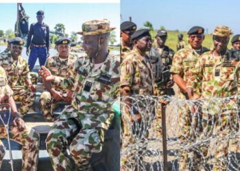 Naval chief visits North-East troops, tasks troops on sustained operation in Lake Chad