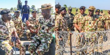 Naval chief visits North-East troops, tasks troops on sustained operation in Lake Chad