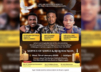 GNI Fire: ‘Nigeria happened to my three brothers’ killed in one day, says Rev Omatu