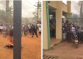 Ondo: Students barricade gate in protest against extortion, poor amenities