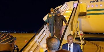 Tinubu arrives in Türkiye for state visit