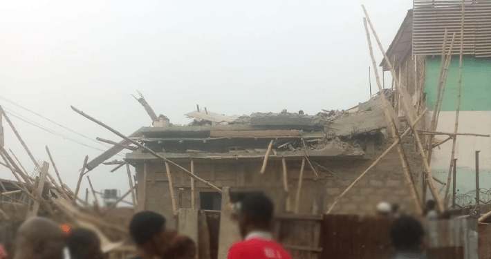 Four injured as building collapses in Ondo