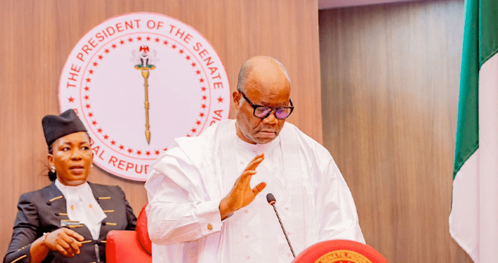 Akpabio announces emergency plenary for Tuesday amid electoral act controversy