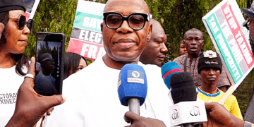 Electoral Act: Amaechi joins protest ahead of Senate’s emergency session