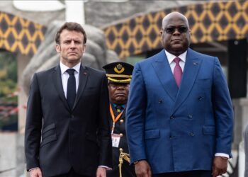 French president discusses eastern DR Congo with his Congolese counterpart
