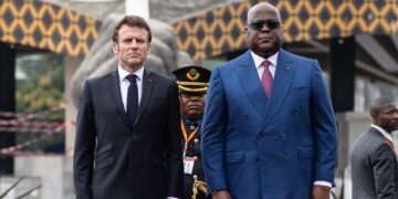 French president discusses eastern DR Congo with his Congolese counterpart