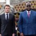 French president discusses eastern DR Congo with his Congolese counterpart