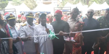 Nigerian Navy inaugurates primary healthcare facility in Enugu community