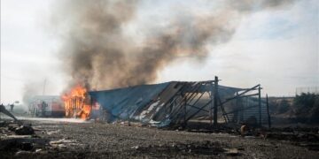 Fire at displacement camp in Sudan’s North Darfur state leaves 60 families homeless