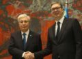 Kazakhstan awards Serbian leader top state order for strengthening bilateral ties