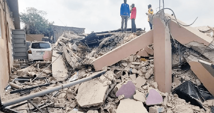 Pupils injured as Lagos school building collapses, govt says investigation launched
