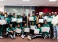 Tinubu hands over promised certificates of national honours, housing documents to D’Tigress players for 2025 AfroBasket win