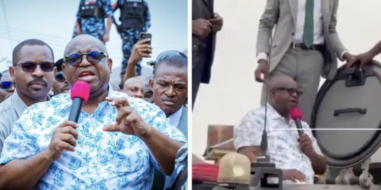 Palm Sunday Killings: Come down from your armoured vehicle, grieving protesters tell Gov Mutfwang