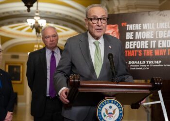 US Senate minority leader slams Trump over Iran war