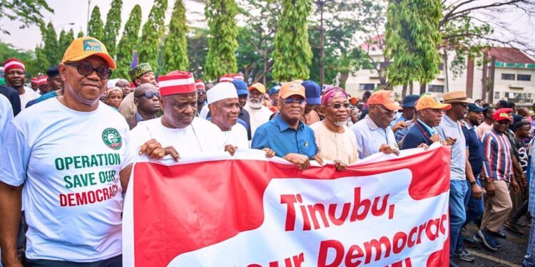 ADC leaders Atiku, Obi, Amaechi, Aregbesola, Mark represent failure, desperation: APC