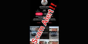 Customs warns public of fake social media vehicle auction account