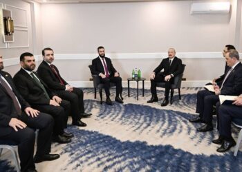 Syrian president meets Azerbaijani counterpart, Iraqi Kurdish regional leader in Türkiye