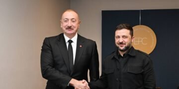 Azerbaijani, Ukrainian presidents express satisfaction over ‘positive dynamics’ in development of bilateral ties
