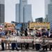 Pro-climate activists protest French government’s support for TotalEnergies, demand end to funding of fossil fuel expansion