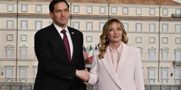 Italian premier, top US diplomat hold talks in Rome amid strains in transatlantic ties under Trump