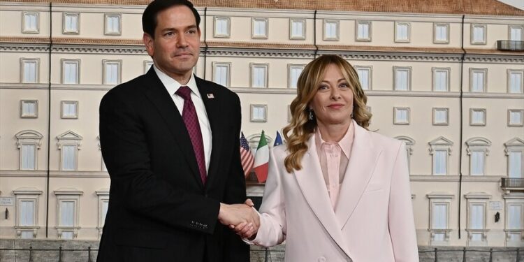 Italian premier, top US diplomat hold talks in Rome amid strains in transatlantic ties under Trump