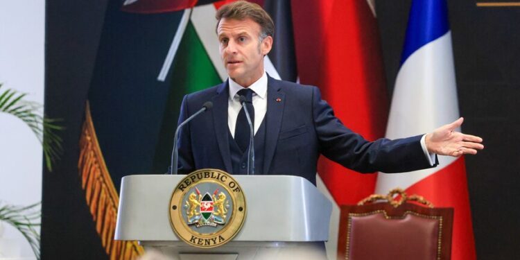 Macron calls for Africa-Europe tech partnership at Nairobi summit