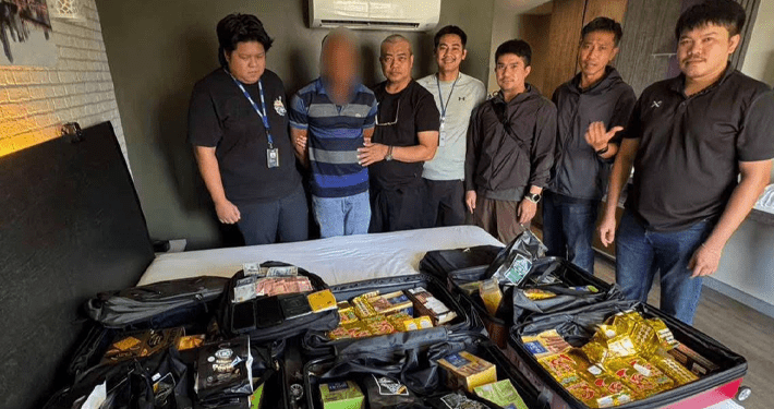 Thai police nab Nigerian man Obi over alleged involvement in narcotics, romance scam network