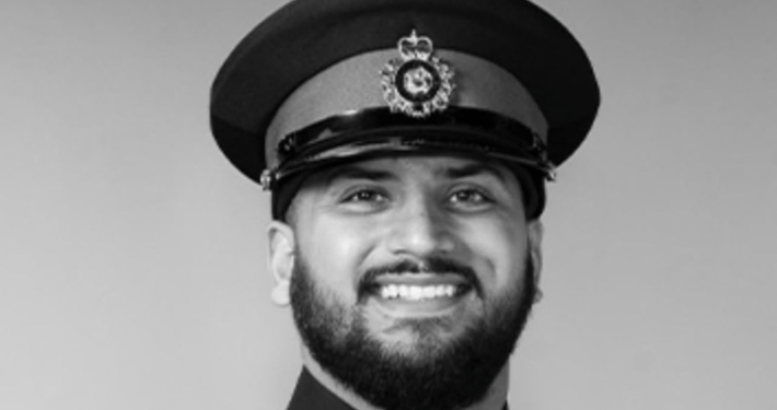 Mental health patient crushes Canadian police officer Tarun Bali to death during routine traffic stop