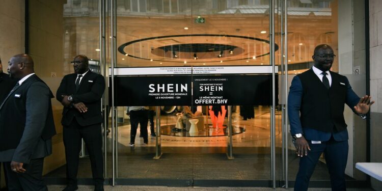 France slaps $25M fine on fast-fashion giant Shein