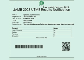 2026 UTME original result slips ready for printing, says JAMB